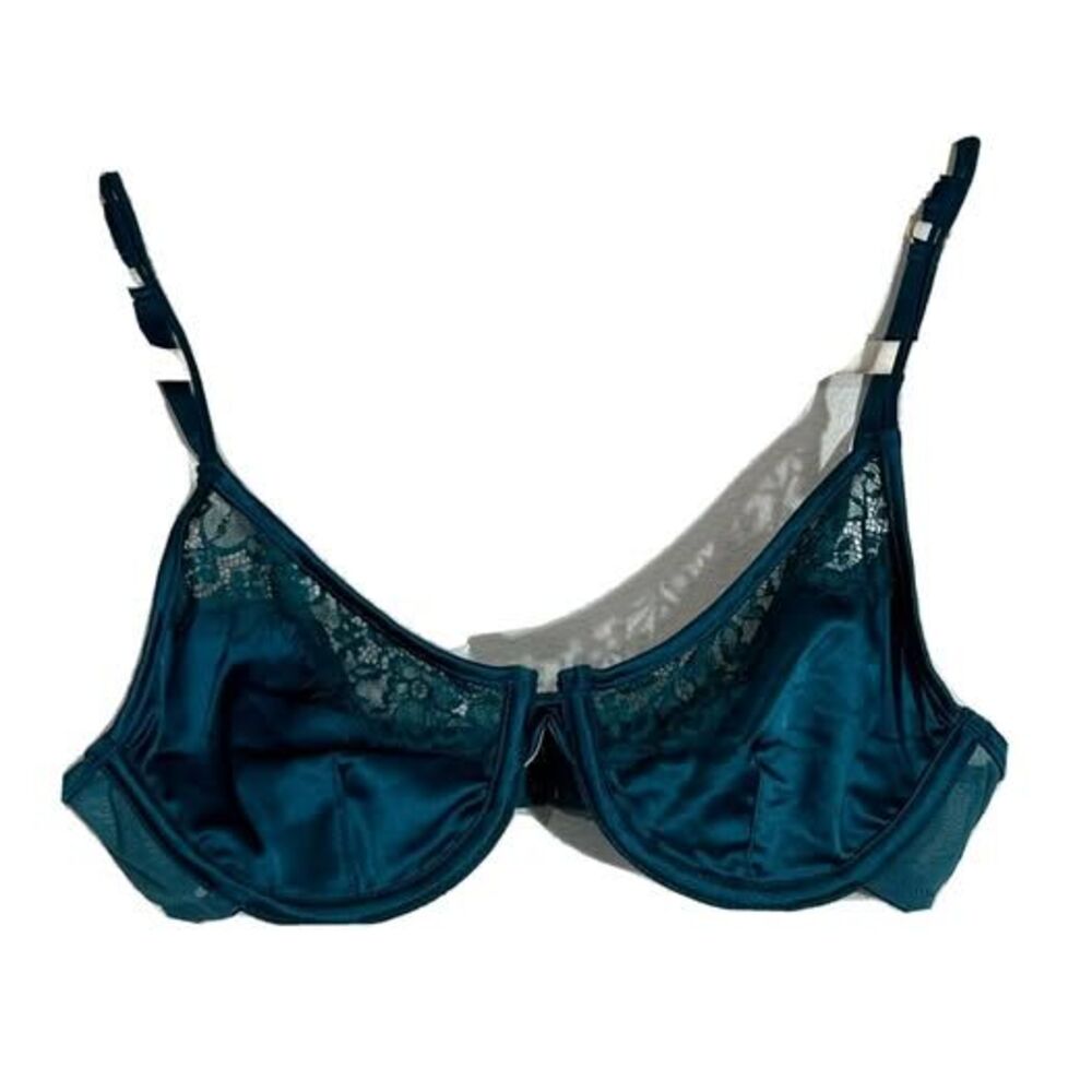 ASOS Design Dark Teal Underwire Women's Bra 34B